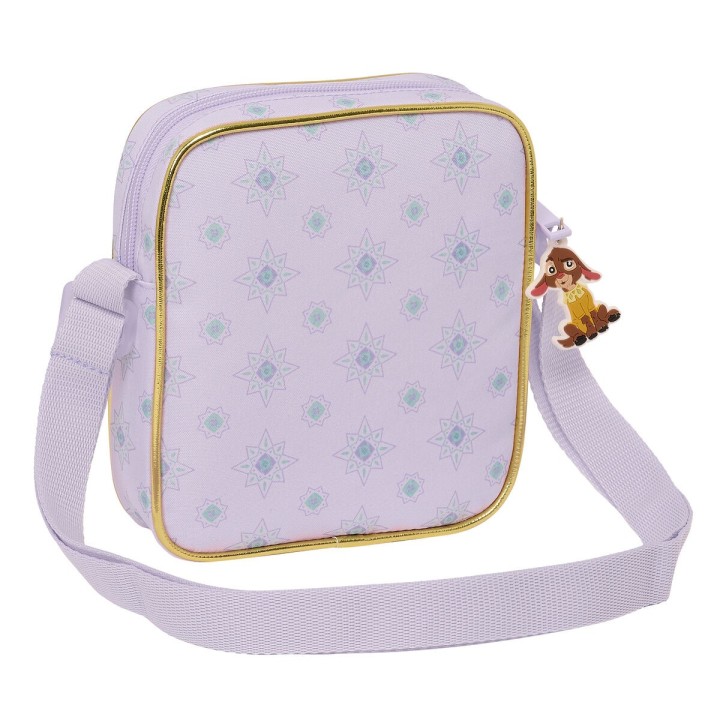 Borsa a Tracolla Wish Lilla 16 x 18 x 4 cm
