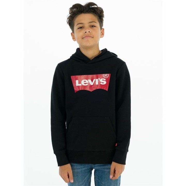 Felpa con Cappuccio Bambino S KNIT TOP Levi's 8E8778-023 Nero