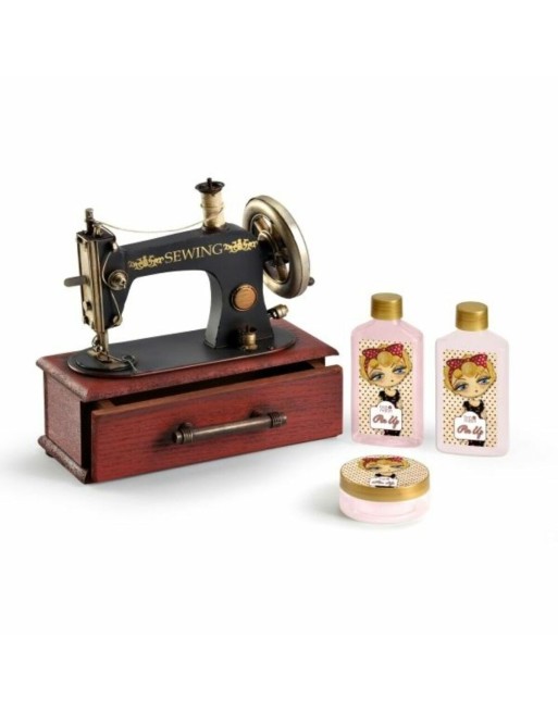 Ensemble de Bain Lorenay Bon Matin Pin Up Machine à coudre (3 pcs)