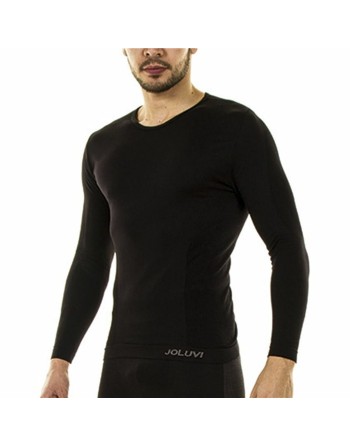Maglia Termica da Bambini Joluvi Performance Nero