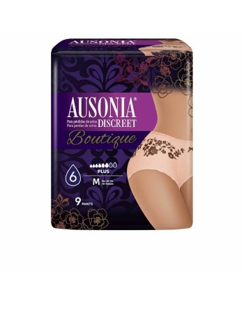 Incontinence Sanitary Pad Ausonia Discreet Boutique M (9 uds)