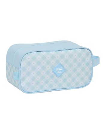 Range-Chaussures de Voyage Glow Lab Cisnes Bleu clair 29 x 15 x 14 cm