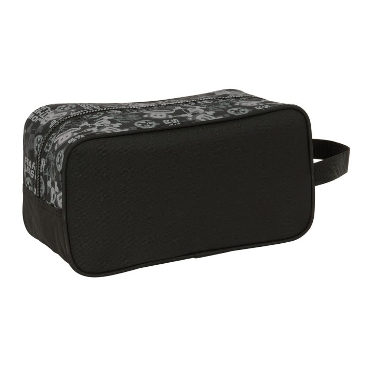 Zapatillero de Viaje Paul Frank Join the fun Negro 29 x 15 x 14 cm