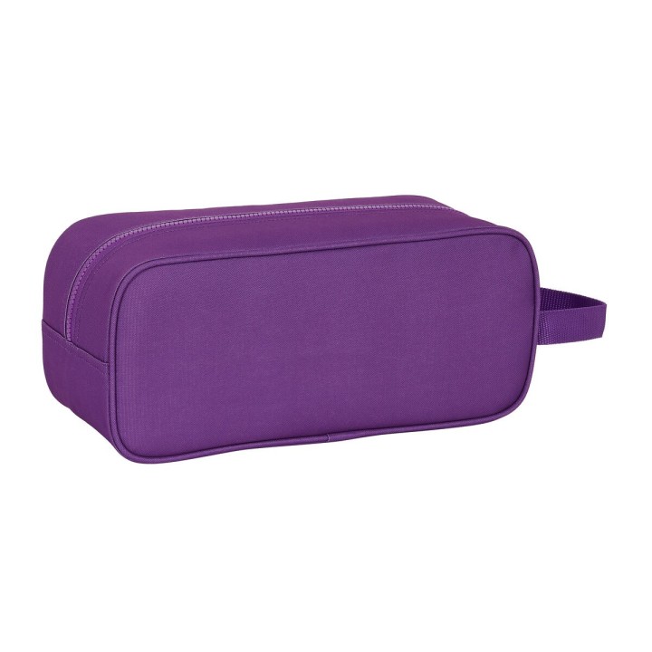 Rejseskotaske Real Valladolid C.F. Hvid Lilla 34 x 15 x 14 cm