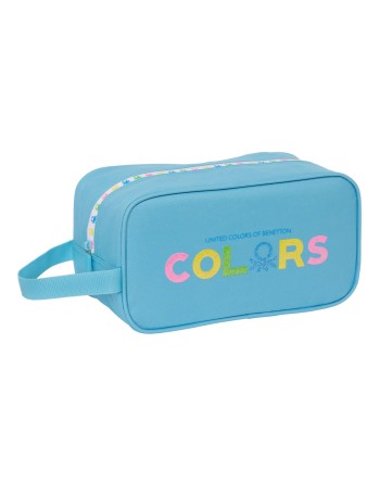 Schuhtasche für die Reise Benetton Spring Celeste 29 x 15 x 14 cm