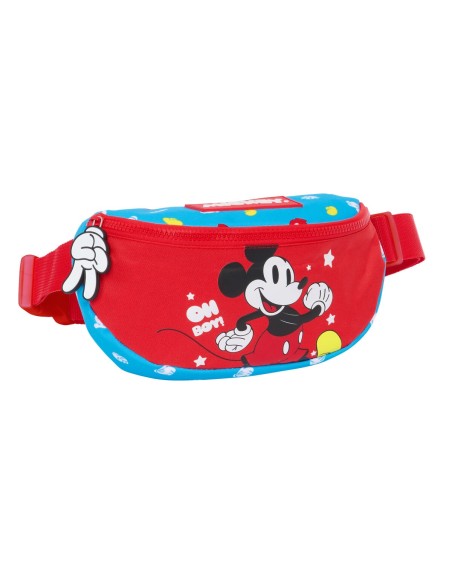 Riñonera Mickey Mouse Clubhouse Fantastic Azul Rojo 23 x 14 x 9 cm