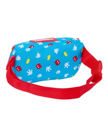Bæltetaske Mickey Mouse Clubhouse Fantastic Blå Rød 23 x 14 x 9 cm