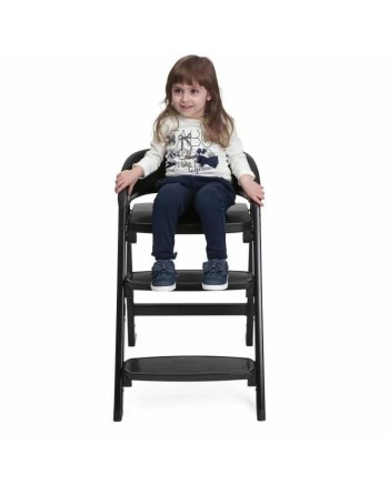 Trone Chicco Crescendo Lite cairo coal Sort Rustfrit stål