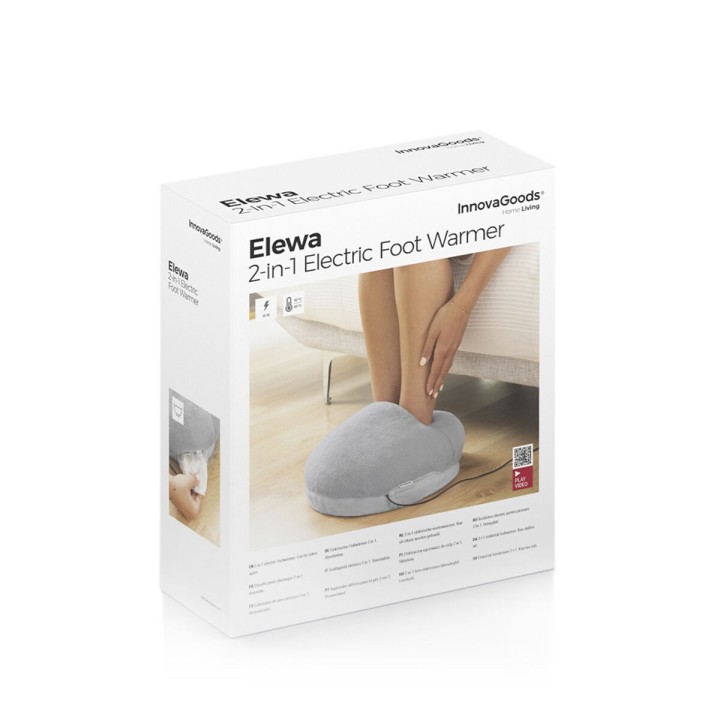 2 i 1 elektrisk fodvarmer Elewa InnovaGoods