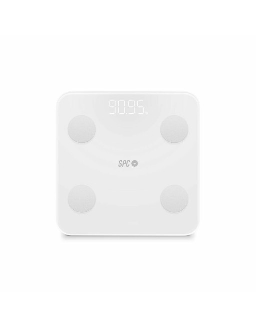 Digitale Personenwaage SPC ATENEA FIT 3 Weiß Verre trempé 180 kg 50 x 50 x 28 cm