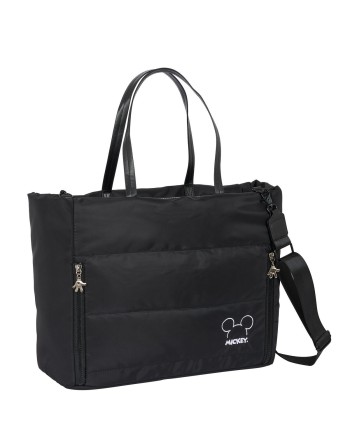 Sac Mickey Mouse Clubhouse Teen Mood Rembourré Noir 40 x 31 x 17 cm