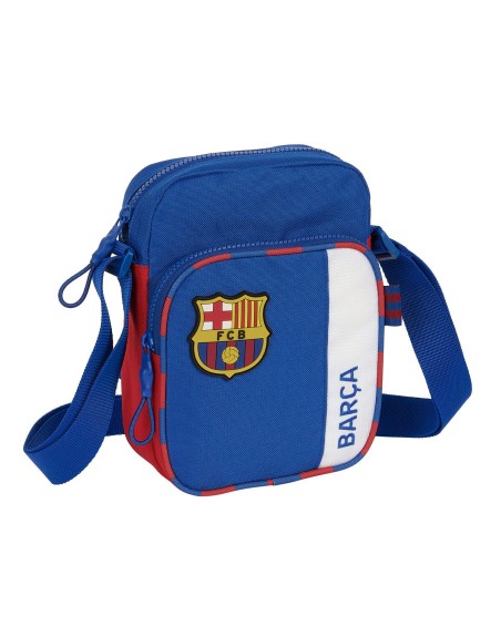 Bolso Bandolera F.C. Barcelona Azul Granate 16 x 22 x 6 cm