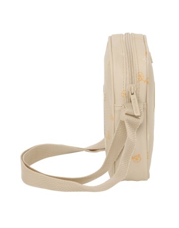 Umhängetasche Safta Bär Beige 16 x 18 x 4 cm