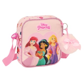 Borsa a Tracolla Disney Princess Summer adventures Rosa 16 x 18 x 4 cm
