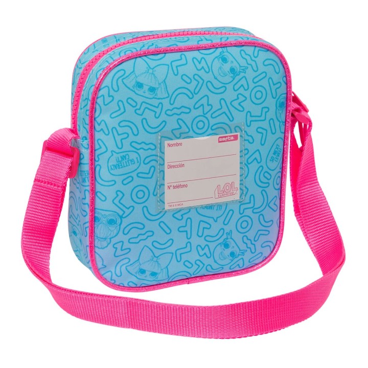 Borsa a Tracolla LOL Surprise! Divas Azzurro 16 x 18 x 4 cm