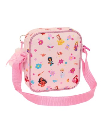 Borsa a Tracolla Disney Princess Summer adventures Rosa 16 x 18 x 4 cm