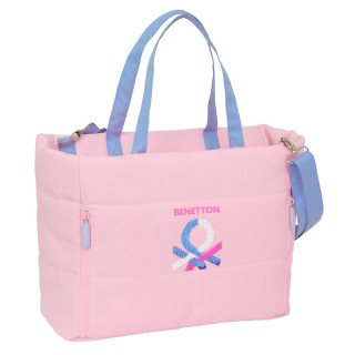 Håndtasker Benetton Pink Pink 40 x 31 x 17 cm