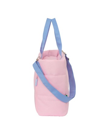 Bolso Benetton Pink Rosa 40 x 31 x 17 cm