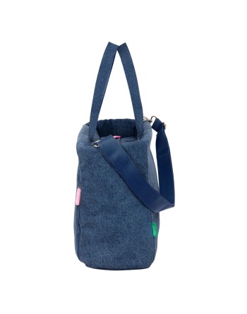 Håndtasker Benetton Denim Blå 40 x 31 x 17 cm