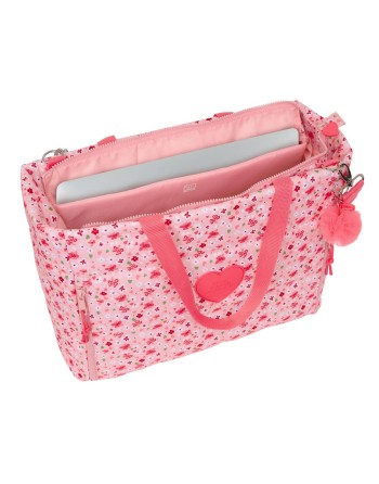 Handtasche Vicky Martín Berrocal In bloom Rosa 40 x 31 x 17 cm