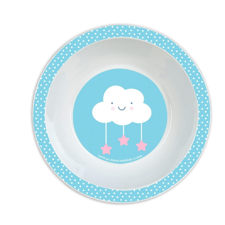 Kindergeschirr-Set Safta Wolken (5 Stücke)