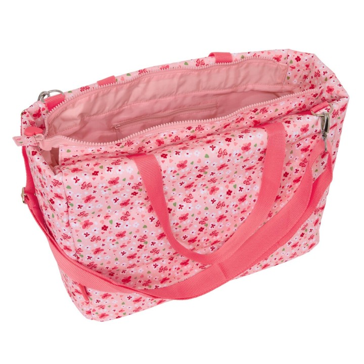 Borsa Vicky Martín Berrocal In bloom Rosa 40 x 31 x 17 cm