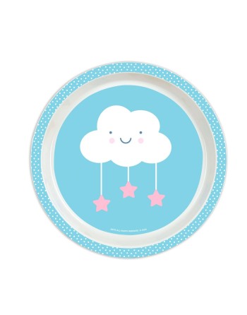 Set de Menaje Infantil Safta Nubes (5 Piezas)