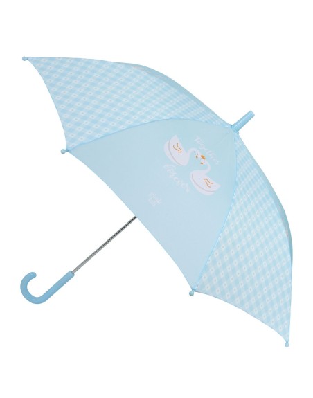 Regenschirm Glow Lab Cisnes Blau Ø 86 cm