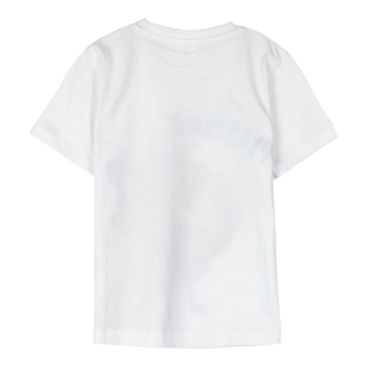Maglia a Maniche Corte per Bambini The Lion King Bianco