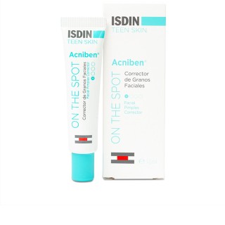 Behandling acne Isdin Acniben Gel Dækcreme til Ansigtet (15 ml)