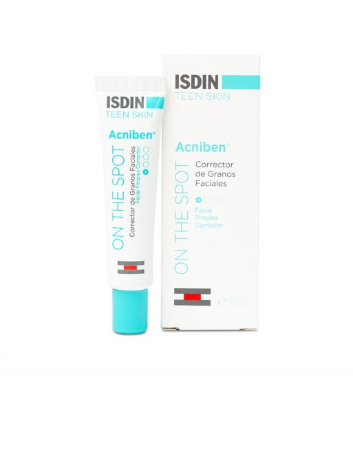 Behandling acne Isdin Acniben Gel Dækcreme til Ansigtet (15 ml)