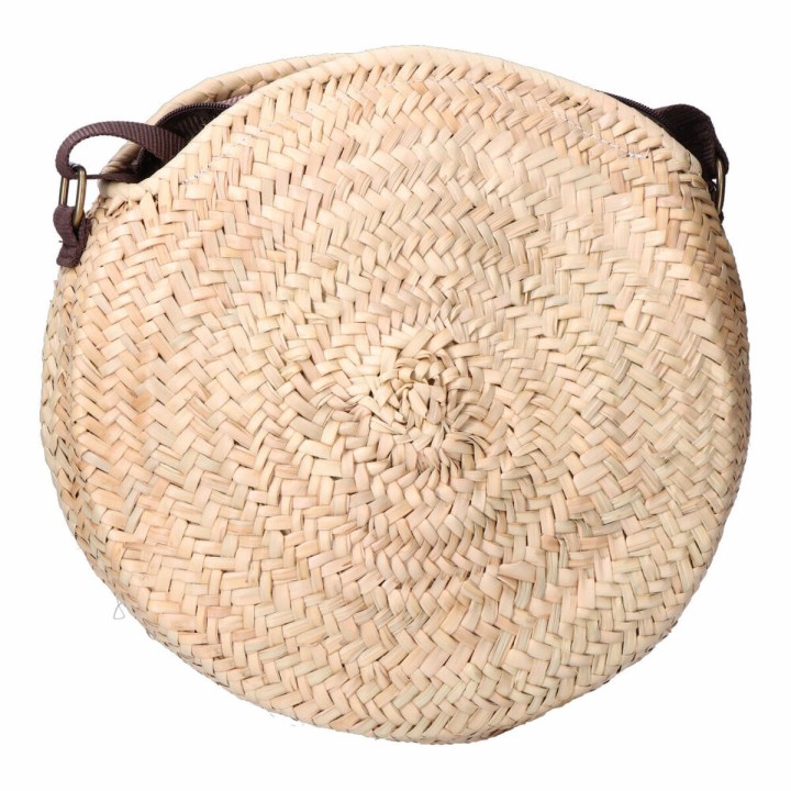Håndtasker til damer EDM 30 x 30 cm Cirkulær Palmeblad