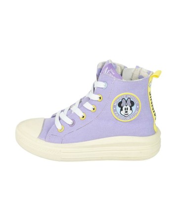 Botas Casual Infantiles Minnie Mouse Lila