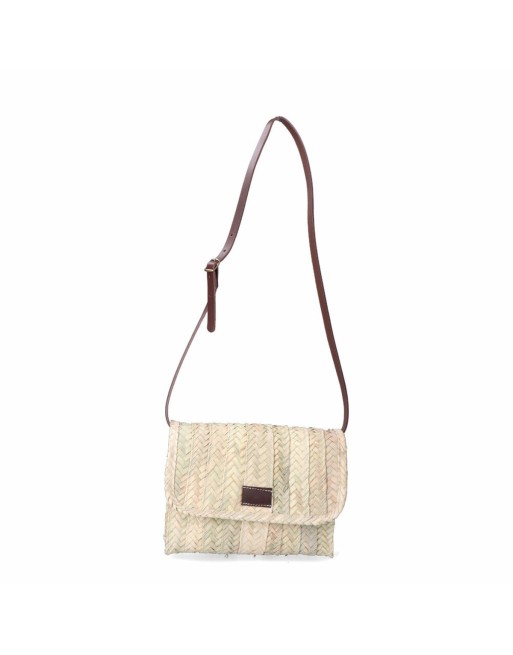 Sac-à-main Femme EDM Lola 27 x 20 cm Feuille de palmier Cuir