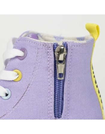 Botas Casual Infantiles Minnie Mouse Lila