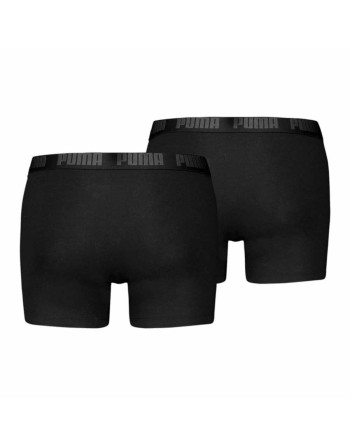 Boxershorts til mænd Puma BASIC 701226387 002 2 enheder Sort