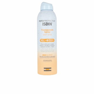 Krop solcreme spray Isdin Fotoprotector Spf 50+ Tørt Forfriskende (250 ml)