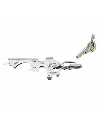 Multi-purpose key ring True Keytool tu247k 8 Funktioner