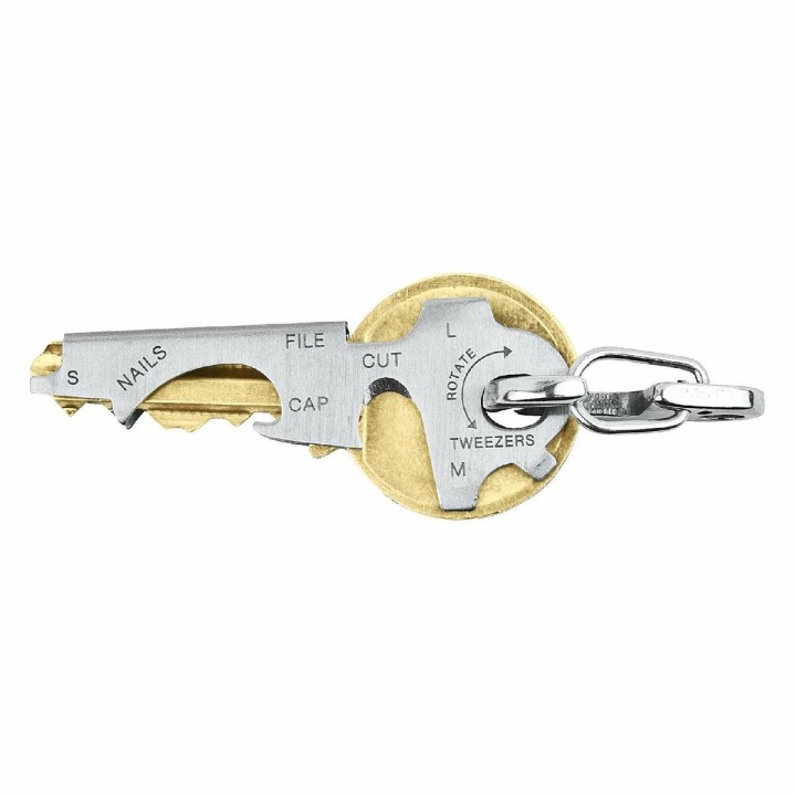Multi-purpose key ring True Keytool tu247k 8 Funktioner