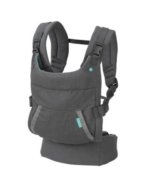 Mochila Portabebé Infantino Cuddle Up Bear Gris + 0 Años + 0 Meses