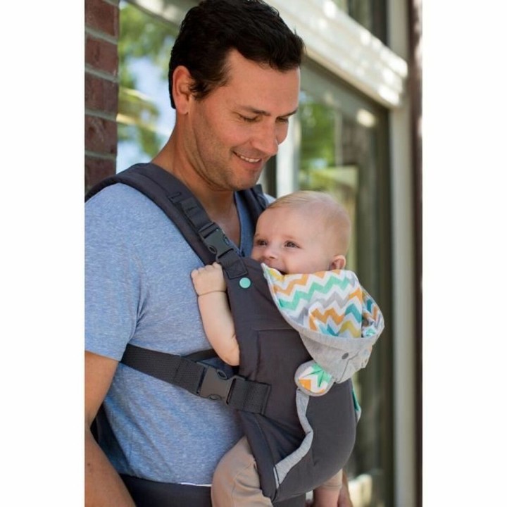 Porte-bébé Infantino Cuddle Up Bear Gris + 0 Ans + 0 Mois