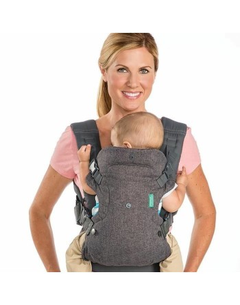 Mochila Portabebé Infantino Gris + 0 Meses 14,5 kg