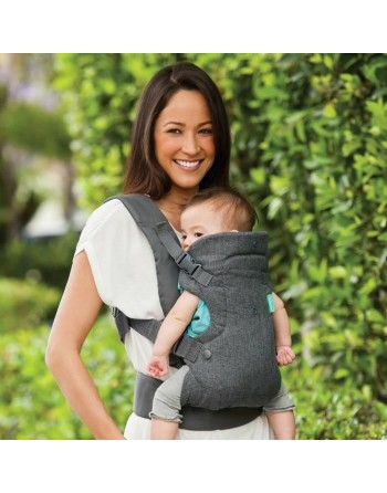 Mochila Portabebé Infantino Gris + 0 Meses 14,5 kg