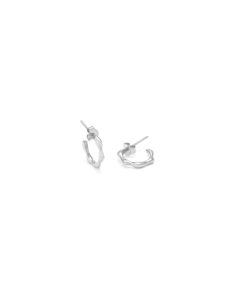 Pendientes Mujer Secrecy Plata de ley 2 cm