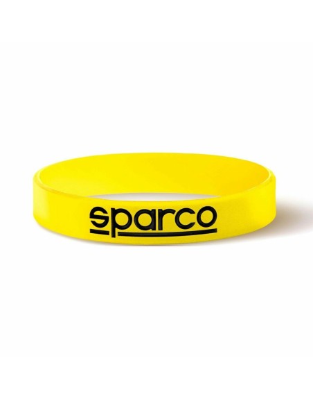 Pulsera Hombre Sparco S099093GI10 Silicona 9 cm Amarillo (Talla única) (10 Unidades)