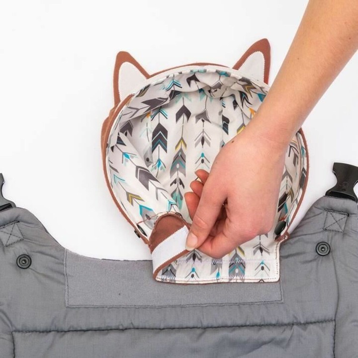Zaino Porta bambino Infantino Cuddle Up Fox + 6 Mesi + 0 Mesi