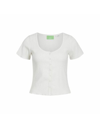 Maglia a Maniche Corte Donna Jack & Jones Jxlucinda Str Ss  Bianco
