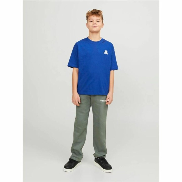 Maglia a Maniche Corte per Bambini Jack & Jones Jorcole Back Print Blu scuro