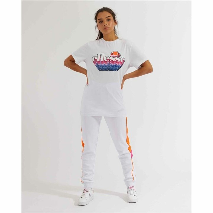 Maglia a Maniche Corte Donna Ellesse Zingha Bianco L