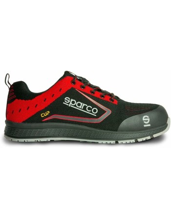 Calzado de Seguridad Sparco Cup Albert (46) Negro Rojo